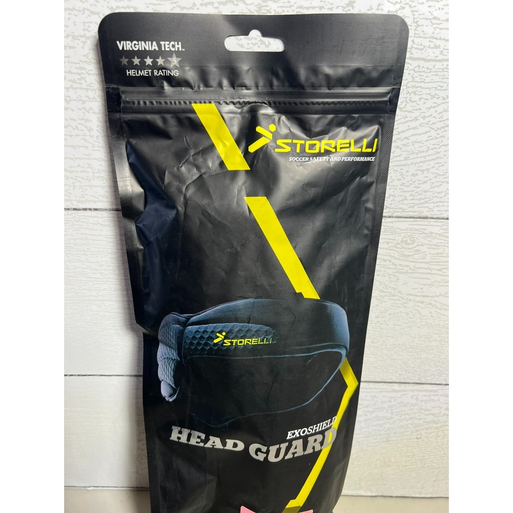 Storelli ExoShield Head Guard Size 2 Soccer 5 Star Virginia Tech Rated Protectiv